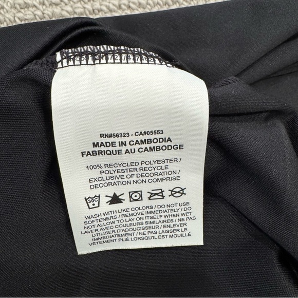 Nike Black Fitted Sleeveless Tank Top - Picture 4 of 4